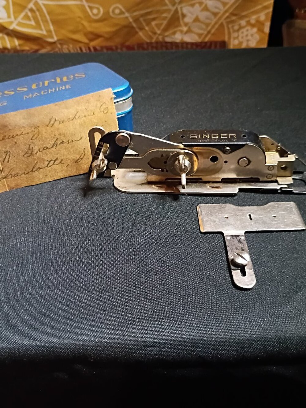 vintage singer buttonhole attachment # 121795